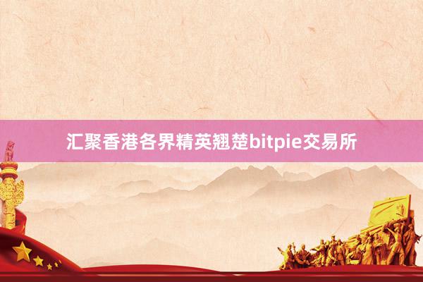 汇聚香港各界精英翘楚bitpie交易所