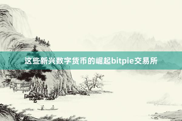 这些新兴数字货币的崛起bitpie交易所