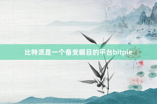 比特派是一个备受瞩目的平台bitpie