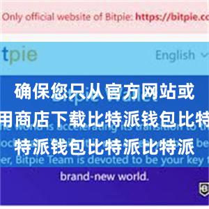 确保您只从官方网站或可信的应用商店下载比特派钱包比特派比特派