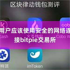 用户应该使用安全的网络连接bitpie交易所