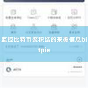 监控比特币聚积结的来覆信息bitpie